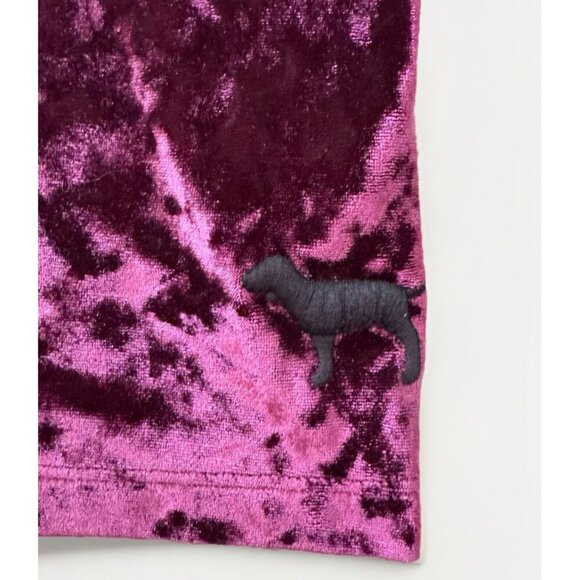 PINK BY VICTORIA SECRET WOMENS SLEEPWEAR CAMISOLE VELVET MAROON SMALL XS - Picture 5 of 8